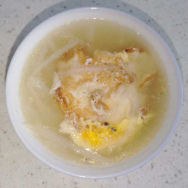 白萝卜鸡蛋汤
