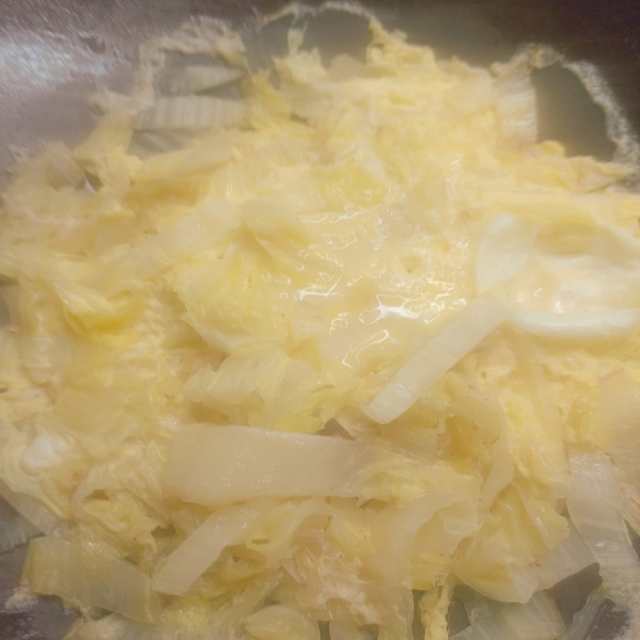 白菜炖鸡蛋