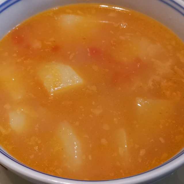 土豆番茄牛肉汤