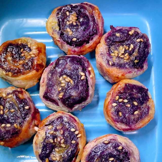 紫薯酥（手抓饼版）