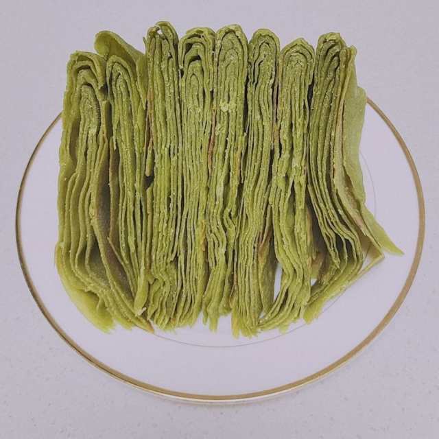 绿茶粉烙饼