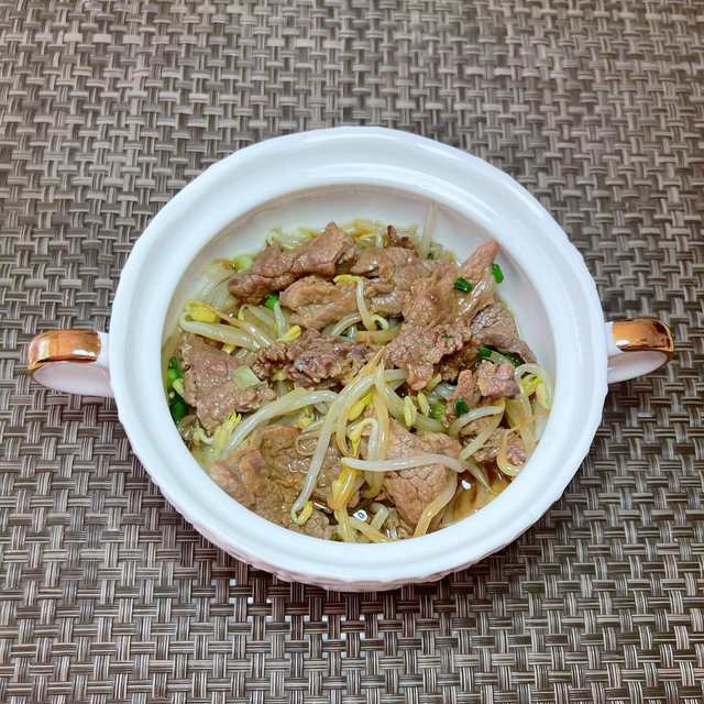 白灼牛肉