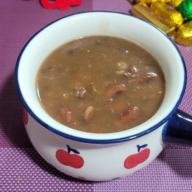 红腰豆绿豆甜汤