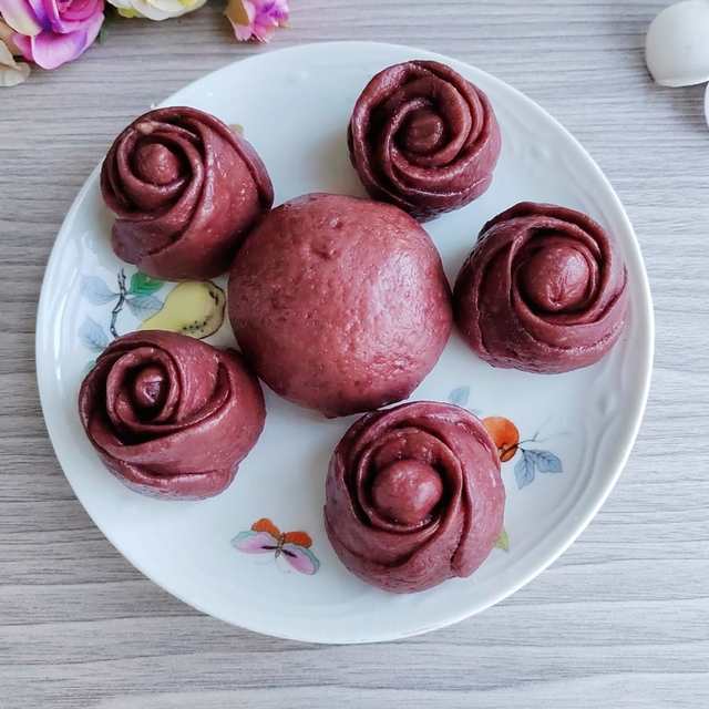 Mulberry Mantou&rose