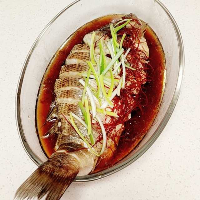 清蒸鲈魚