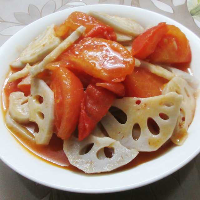 西红柿藕片