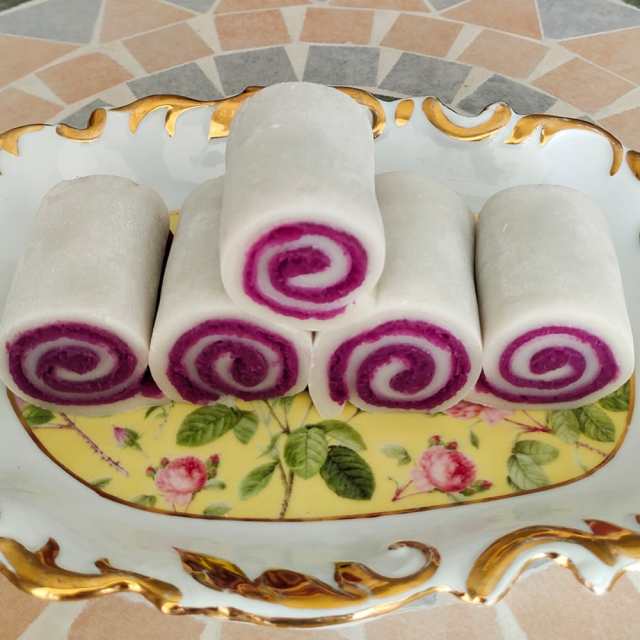 紫薯糯米卷
