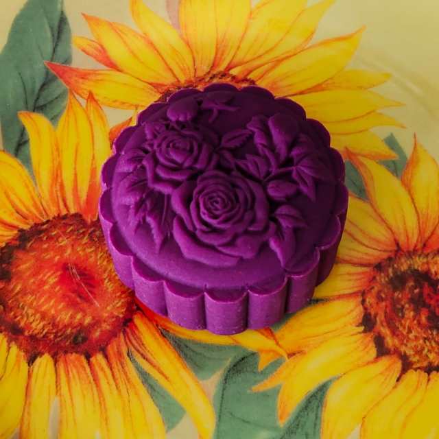 炫丽紫薯泥糕