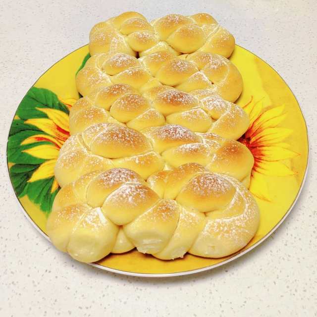 麻花型面包