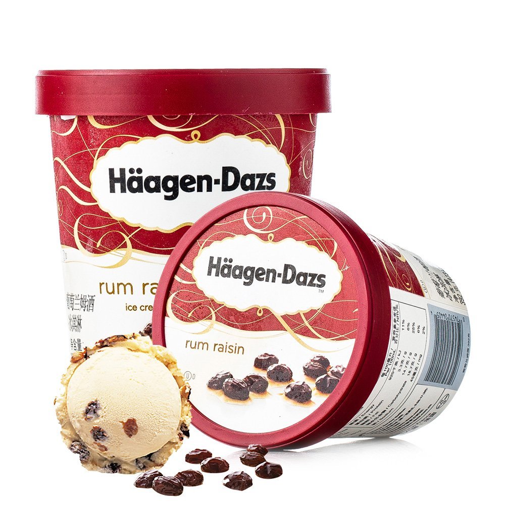 哈根达斯冰淇淋实拍图图片
