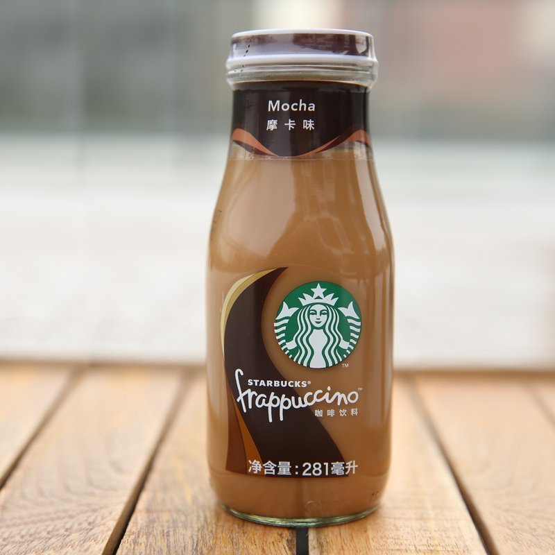 starbucks星巴克星冰乐摩卡味咖啡饮料281ml6