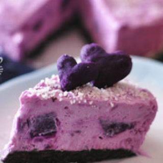浪漫紫薯，冻芝士蛋糕